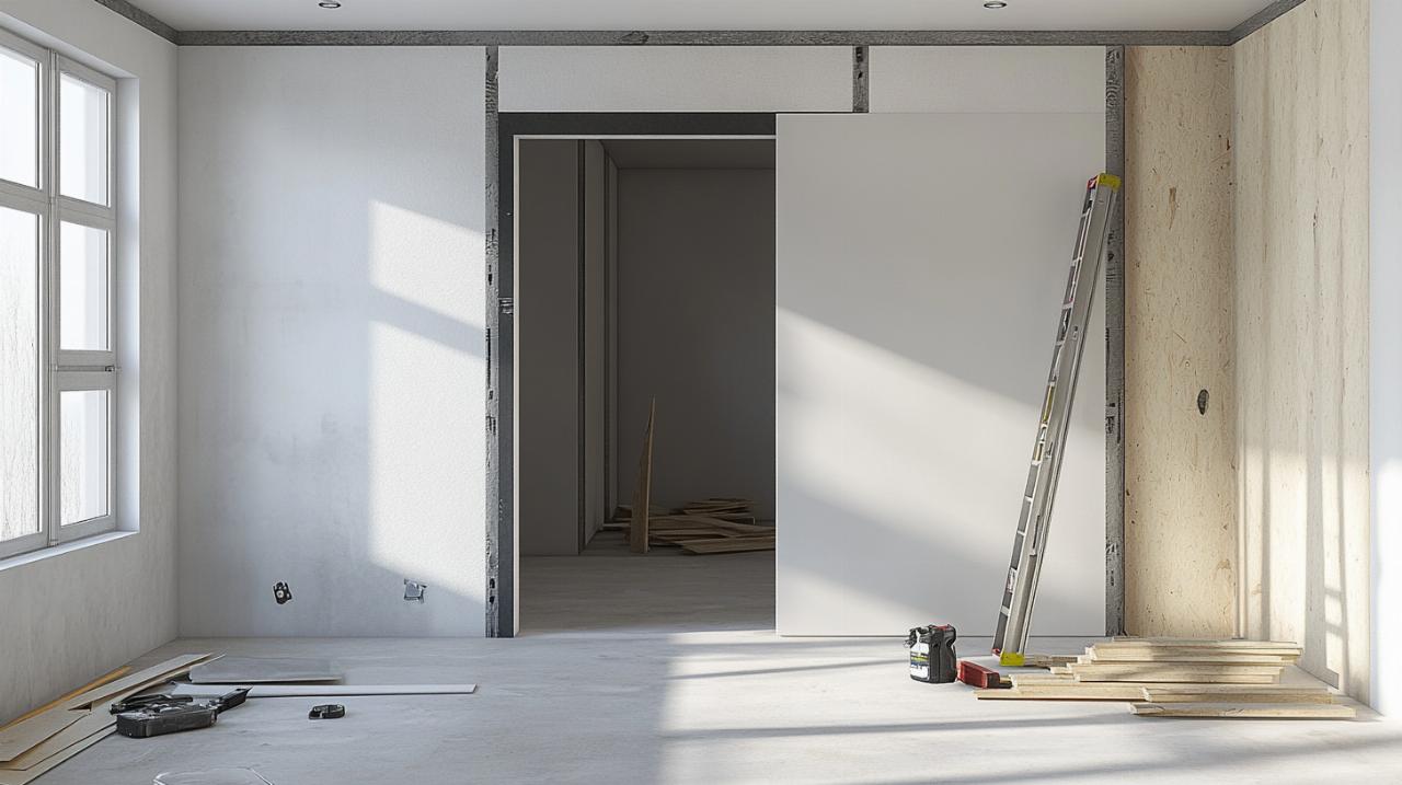 Ajuste y nivelación: ¿Cómo instalar una puerta corredera empotrada sin errores?